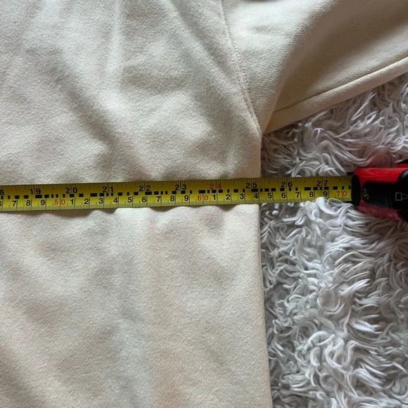 NWT Aerie Cream Criss Cross Sweater - Picture 6 of 9